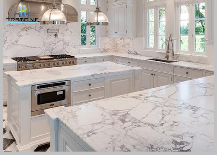 đá ốp bàn bếp marble
